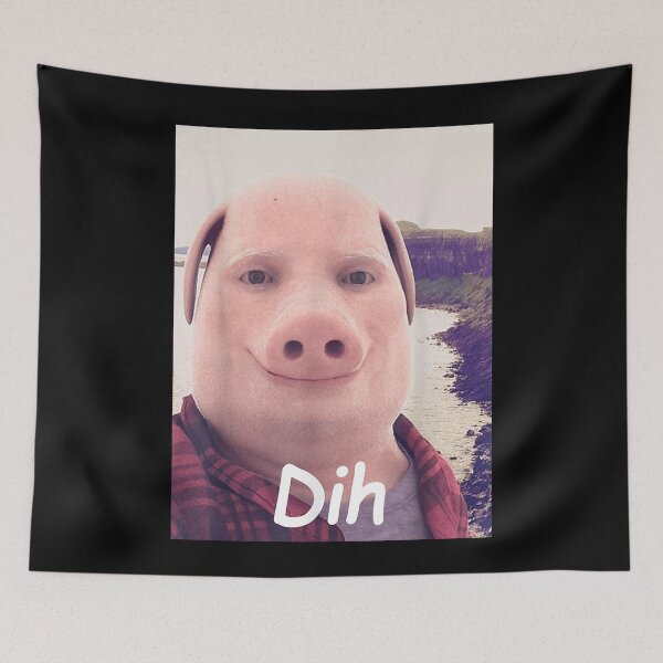 Item preview, Dih John Pork Meme Funny Brainrot Fih Calling Inapproriate designed and sold by Alluka Brand.