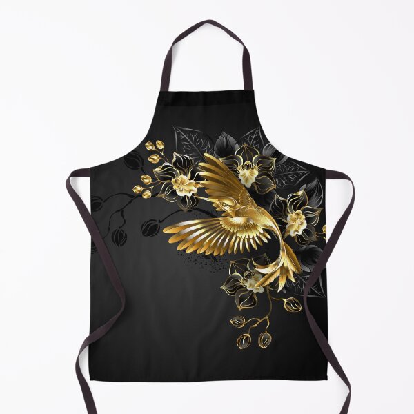 Item preview, Jewelry hummingbird with black orchids designed and sold by Blackmoon9.