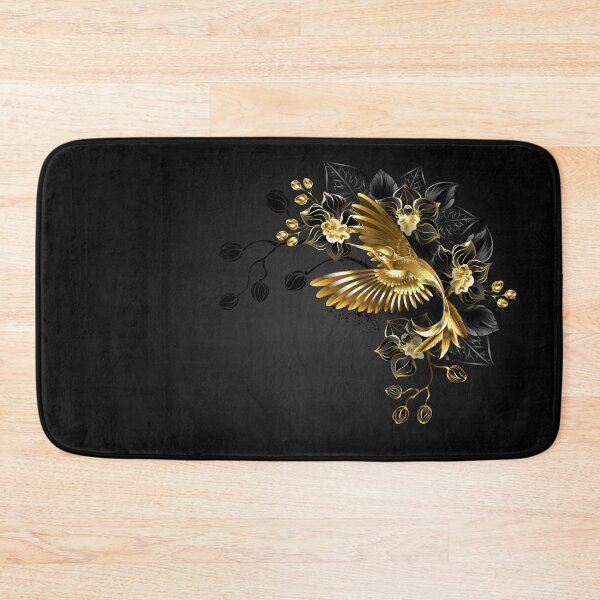Item preview, Jewelry hummingbird with black orchids designed and sold by Blackmoon9.