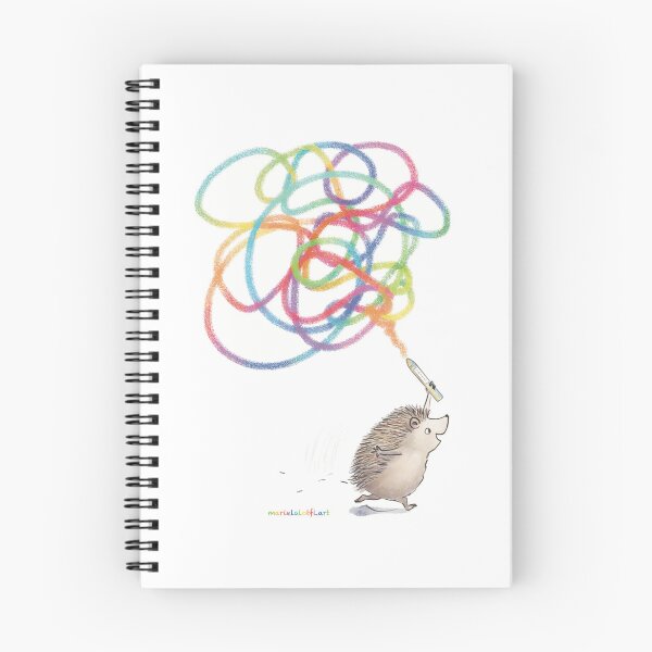 Item preview, Rainbow Hedgehog designed and sold by mariela-lotfi.