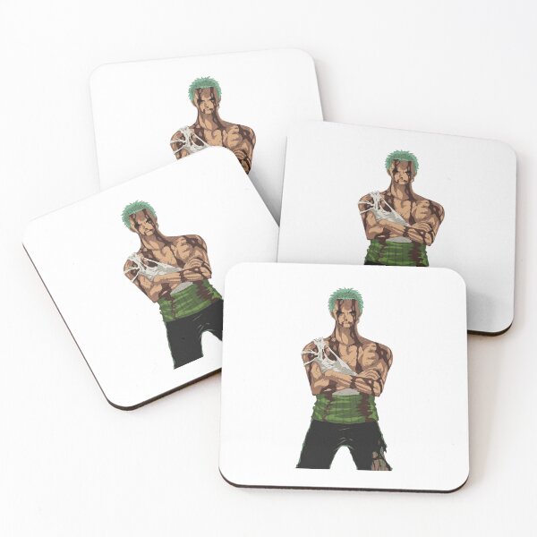 Item preview, Zoro Battle Damage Anime Art designed and sold by Snowdog-Art.