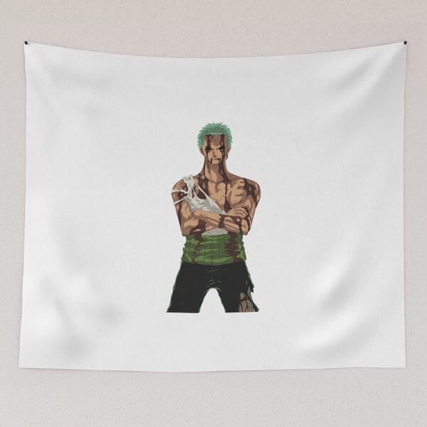 Item preview, Zoro Battle Damage Anime Art designed and sold by Snowdog-Art.