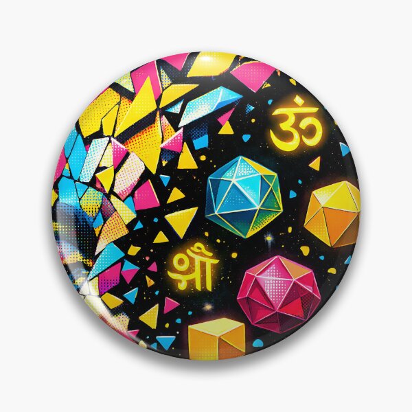 Item preview, The Geometric Ego-Death - Trippy Psychedelic designed and sold by bapupa.