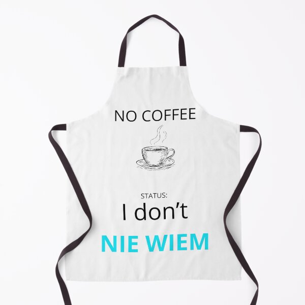 Item preview, White I don`t NIE WIEM Funny Polish English Bilingual Slogan designed and sold by VibePolinglish.