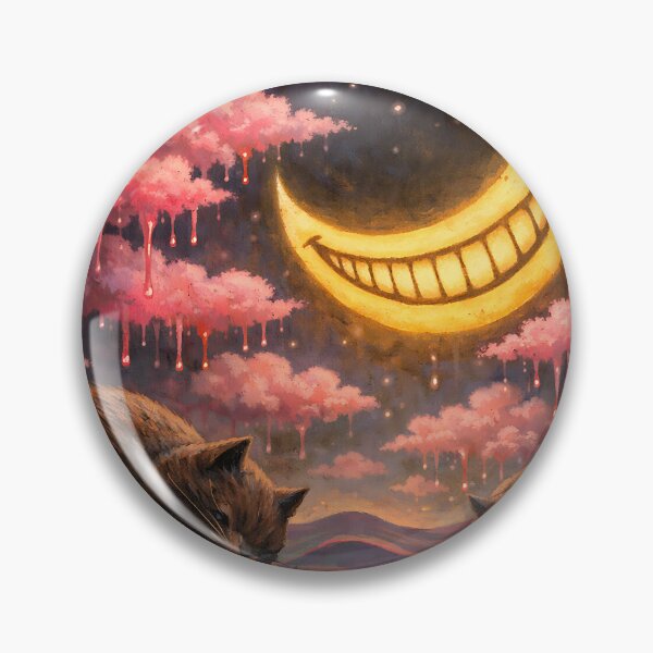 Item preview, The Grinning Cheshire Landscape - Trippy Psychedelic Art designed and sold by bapupa.