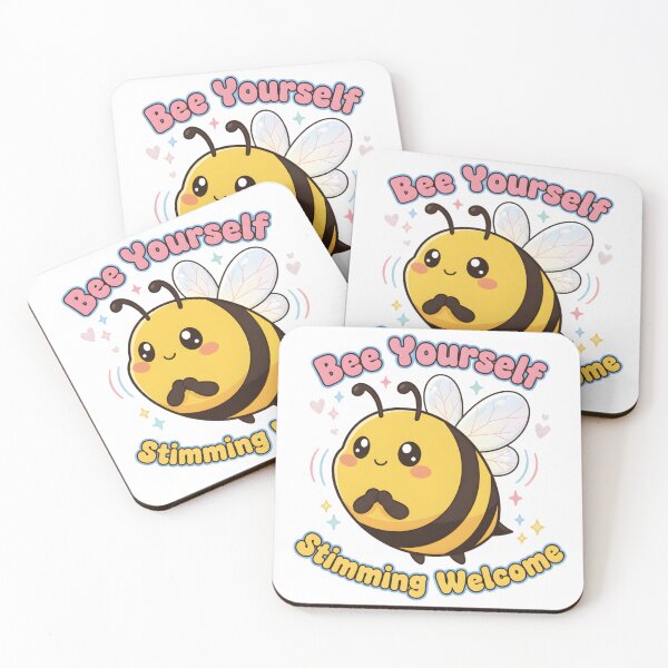 Item preview, Bee Yourself – Stimming Welcome, Neurodiversity Acceptance Design, Inclusive Classroom & Advocacy Art designed and sold by MindScience4You.