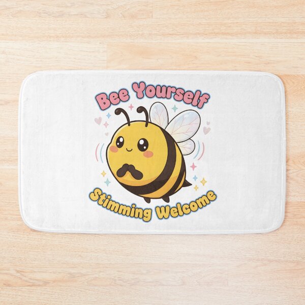 Item preview, Bee Yourself – Stimming Welcome, Neurodiversity Acceptance Design, Inclusive Classroom & Advocacy Art designed and sold by MindScience4You.