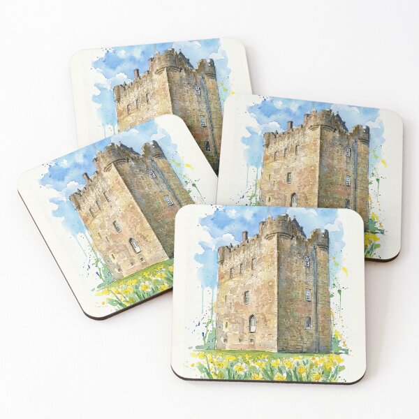 Item preview, Watercolour illustration of Alloa Tower, Scotland designed and sold by davidelder.