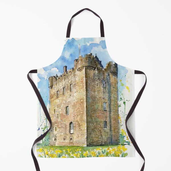 Item preview, Watercolour illustration of Alloa Tower, Scotland designed and sold by davidelder.
