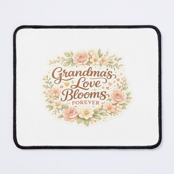 Item preview, Grandma’s Love Blooms Forever Mother’s Day Floral Design designed and sold by StyleLap.