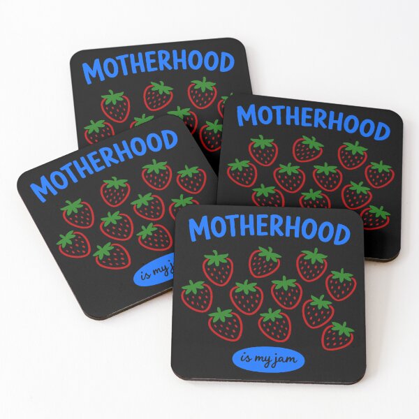 Item preview, Motherhood is my jam designed and sold by wesdesignshop.
