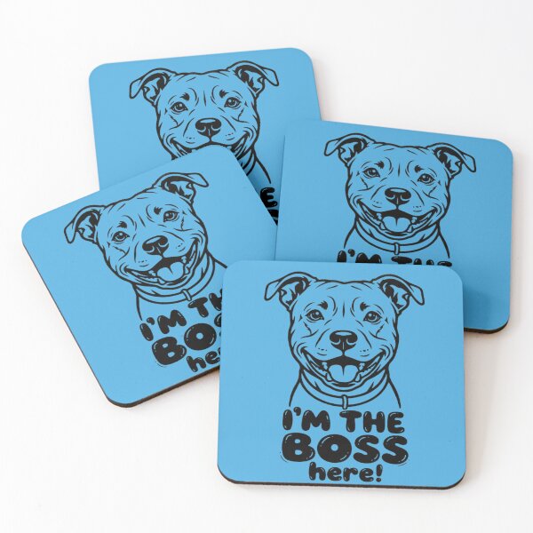 Item preview, The Real Boss – Staffy Edition designed and sold by mirojurin by AXXISS .
