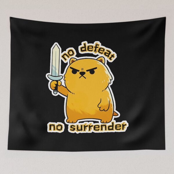 Item preview, Brinto Varkel - no defeat no surrender designed and sold by Newdlebobs.