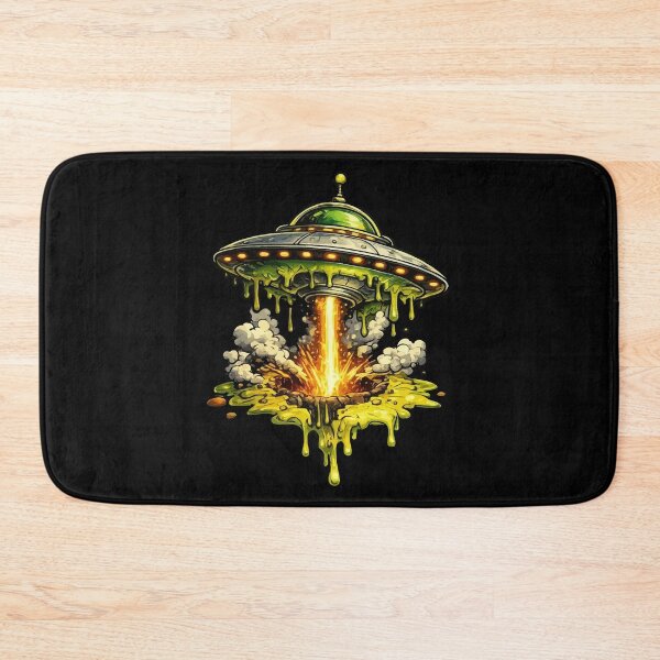 Item preview, Melting UFO – Psychedelic Alien Invasion designed and sold by RidaSalArt.