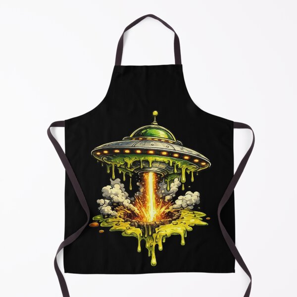 Item preview, Melting UFO – Psychedelic Alien Invasion designed and sold by RidaSalArt.
