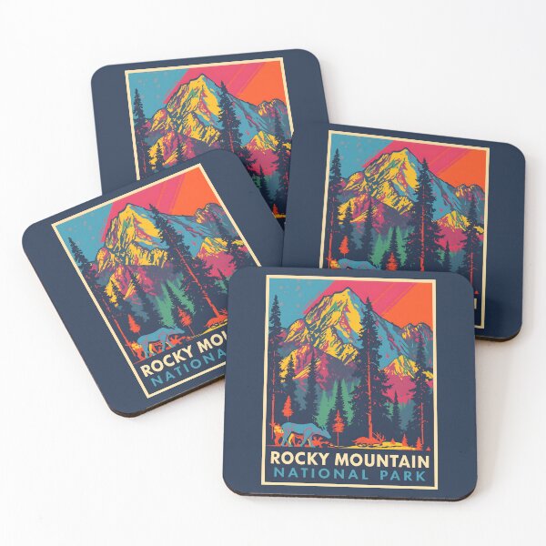 Item preview, Rocky Mountain National Park - Colorado  designed and sold by StudioRedKoala.