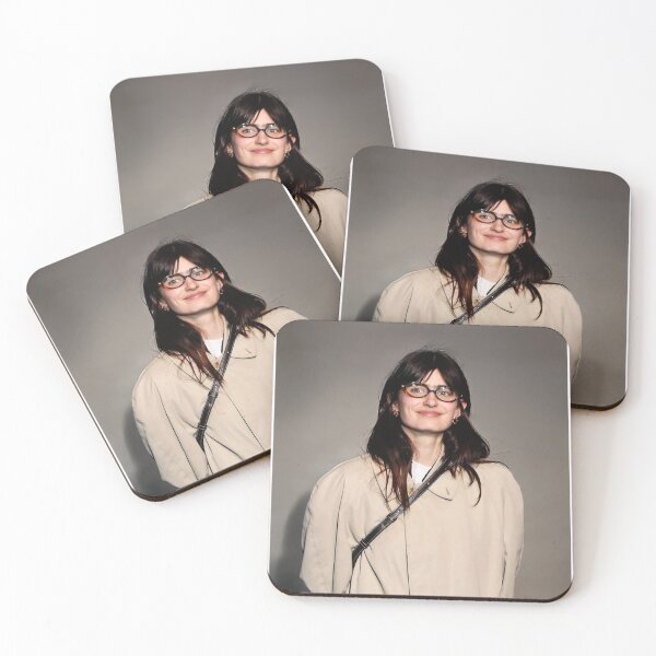 Item preview, Marguerite Dedeyan - Portrait with color glasses designed and sold by PYXOO.