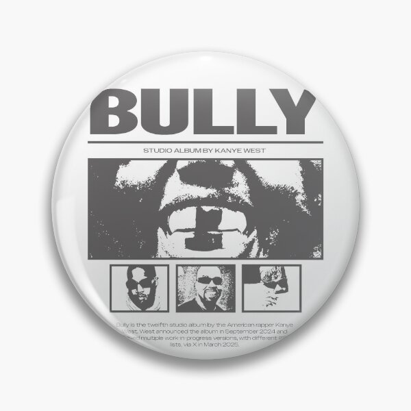 Artikelvorschau, Kanye West Ye Bully Album Grafikdesign Grau entworfen und verkauft von Novaque.