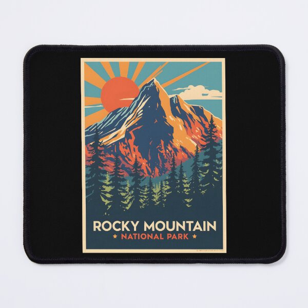 Item preview, Rocky Mountain National Park - Colorado designed and sold by StudioRedKoala.