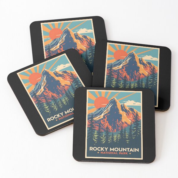 Item preview, Rocky Mountain National Park - Colorado  designed and sold by StudioRedKoala.