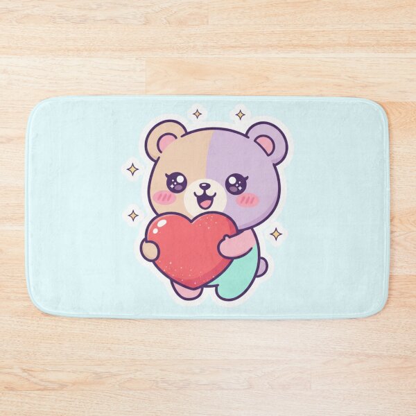 Item preview, Kawaii Bear Sad Sticker Cute Teddy Emotional Love designed and sold by yofeustore.