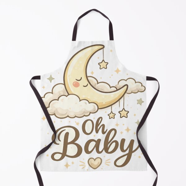 Artikelvorschau, Oh Baby Moon Boho Baby Shower Nursery Art entworfen und verkauft von CLOUTKULT.