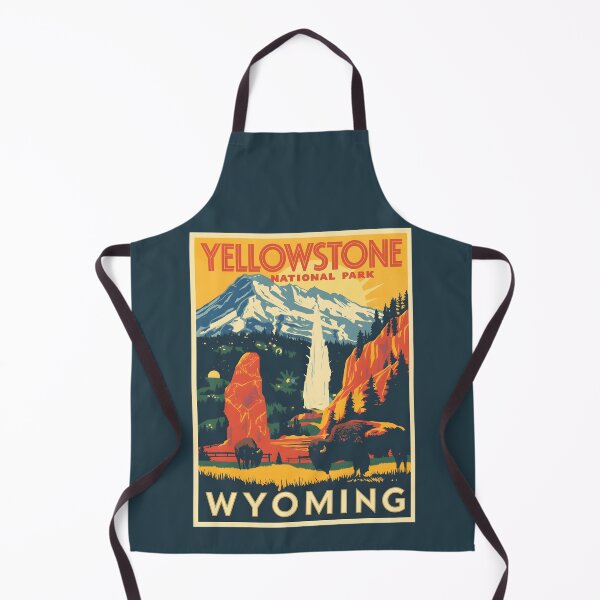Item preview, Yellowstone National Park - Wyoming designed and sold by StudioRedKoala.