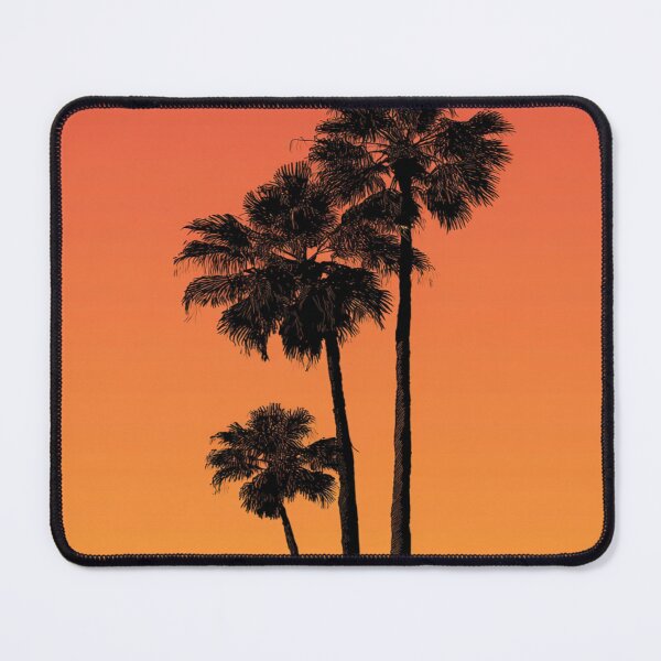 Item preview, Palm Tree Sunset Silhouette Tropical Beach designed and sold by NicolasGlowArt.