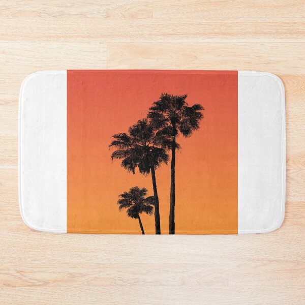 Item preview, Palm Tree Sunset Silhouette Tropical Beach designed and sold by NicolasGlowArt.