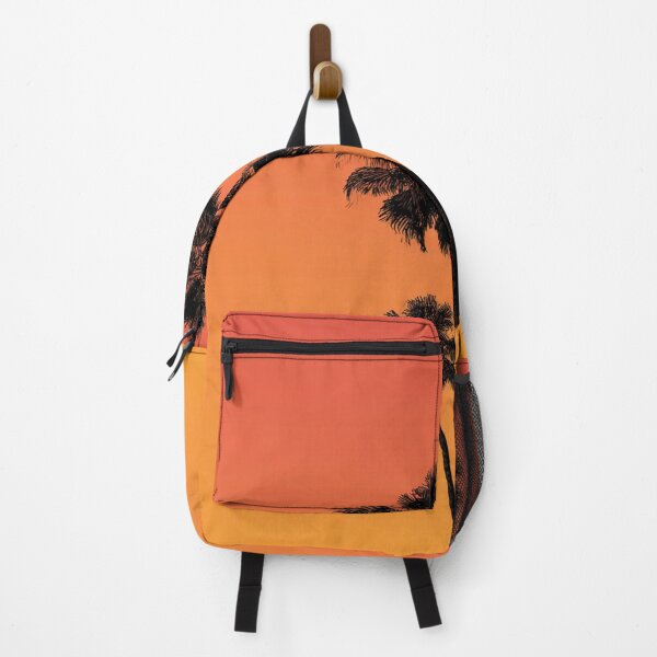 Item preview, Palm Tree Sunset Silhouette Tropical Beach designed and sold by NicolasGlowArt.
