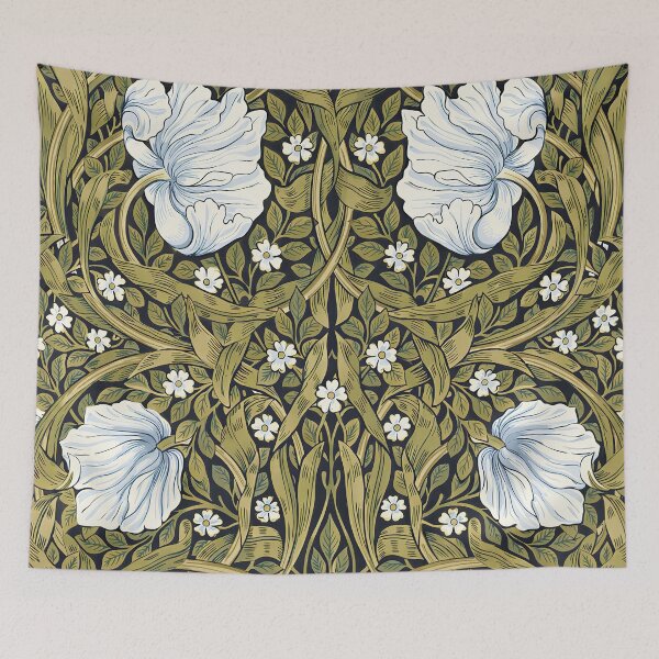 Aperçu de l'œuvre Motif Pimpernel de William Morris créée et vendue par maniacfitness.