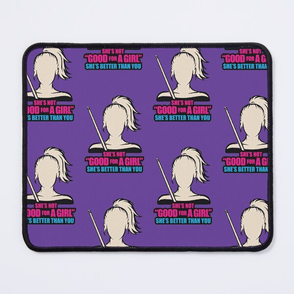 Item preview, Woman pool player, good for a girl designed and sold by Crazyhuskychick.
