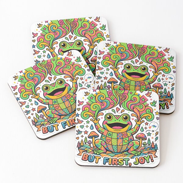 Item preview, Frog Pop Art Bold Colorful Happy Goblincore Sticker designed and sold by Poppy Volt.