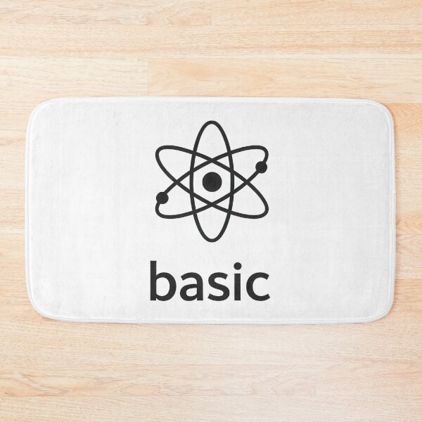 Artikelvorschau, Grundlegendes Atom-Minimalistisches Wissenschaftsdesign entworfen und verkauft von Retr0Tshirts.