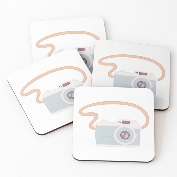 Item preview, Cute Blue Retro Camera Vintage Illustration designed and sold by winterpumpkin.