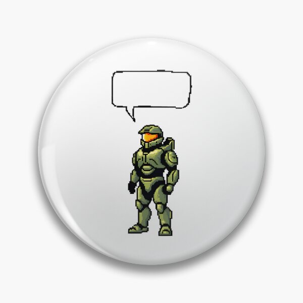 Item preview, Spartan 117 Master Chief Silence Funny Quote – Gaming Fan Art  (version 2) designed and sold by SlightlyUnreal.