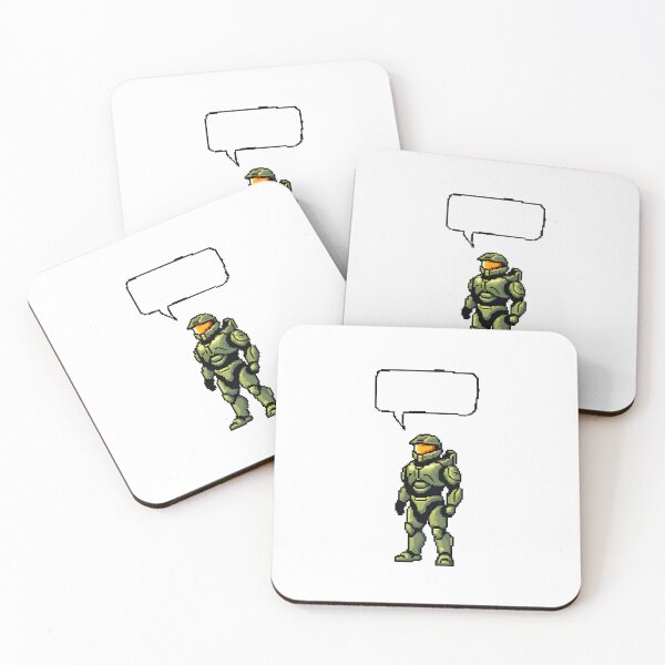 Item preview, Spartan 117 Master Chief Silence Funny Quote – Gaming Fan Art  (version 2) designed and sold by SlightlyUnreal.