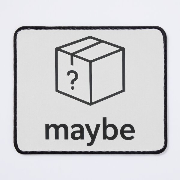 Item preview, Schrodinger Box Maybe Quantum Humor designed and sold by Retr0Tshirts.