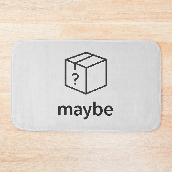 Item preview, Schrodinger Box Maybe Quantum Humor designed and sold by Retr0Tshirts.