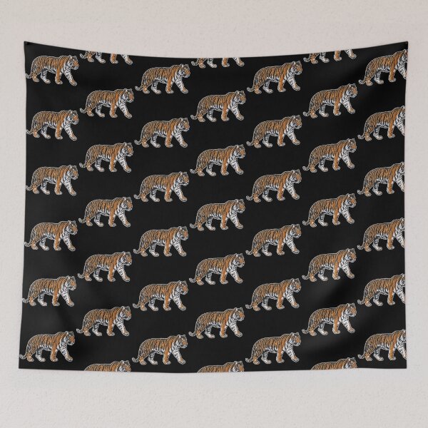 Item preview, Tiger Patch Embroidery Fabric Stitched Patch designed and sold by HappyPatchClub.