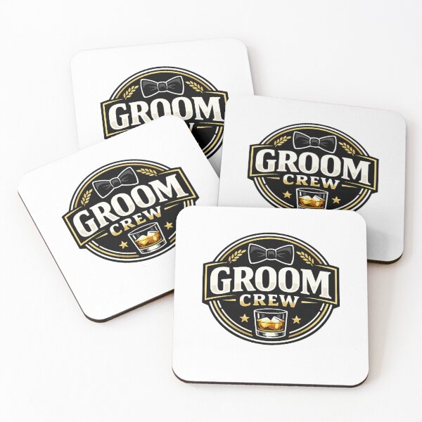 Item preview, Groom Crew Whiskey Bachelor Party  designed and sold by CLOUTKULT.