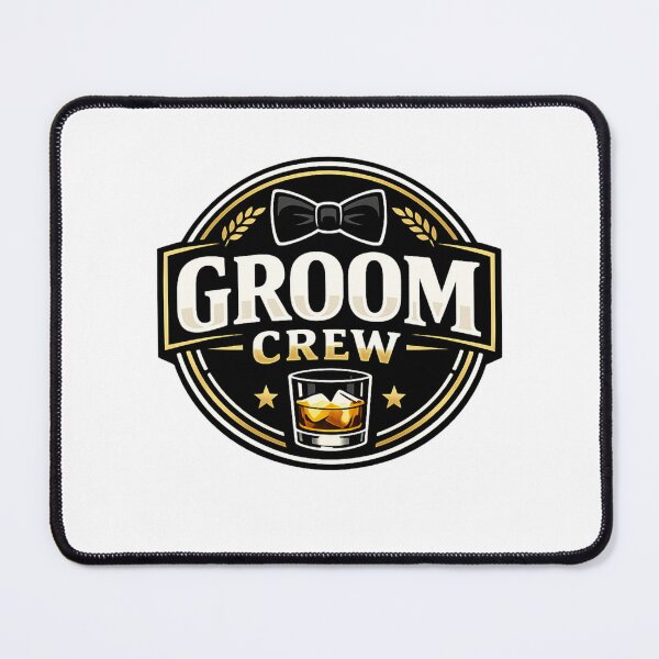 Item preview, Groom Crew Whiskey Bachelor Party designed and sold by CLOUTKULT.