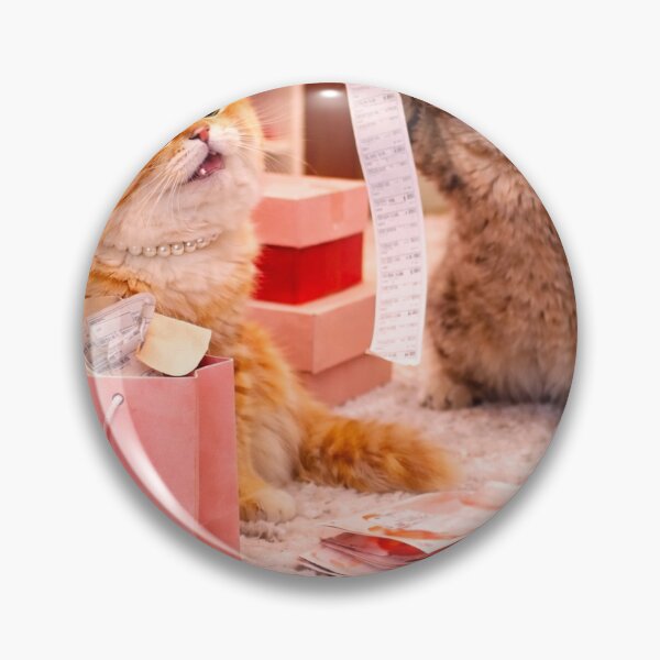 Item preview, Cats Realizing the Receipt Was a Crime designed and sold by LovelyCatGalaxy.