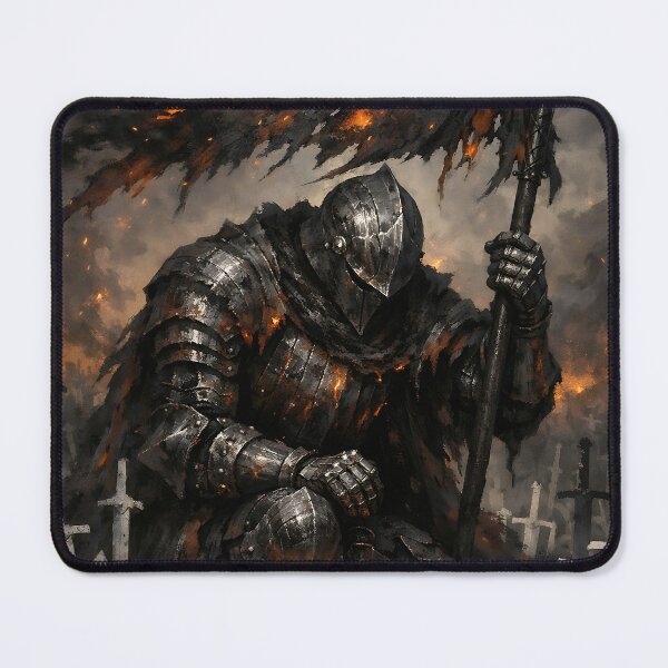 Item preview, The Ashen Vanguard - Soulsborne Fanart designed and sold by bapupa.