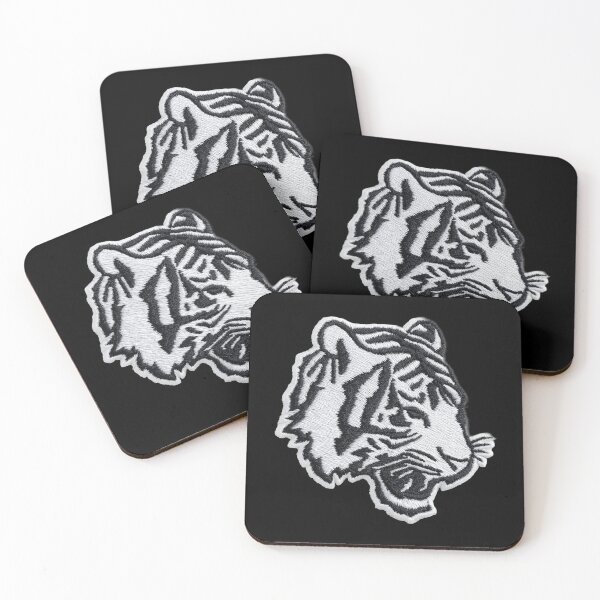 Item preview, White Tiger Patch Embroidery Fabric Stitched Patch designed and sold by HappyPatchClub.