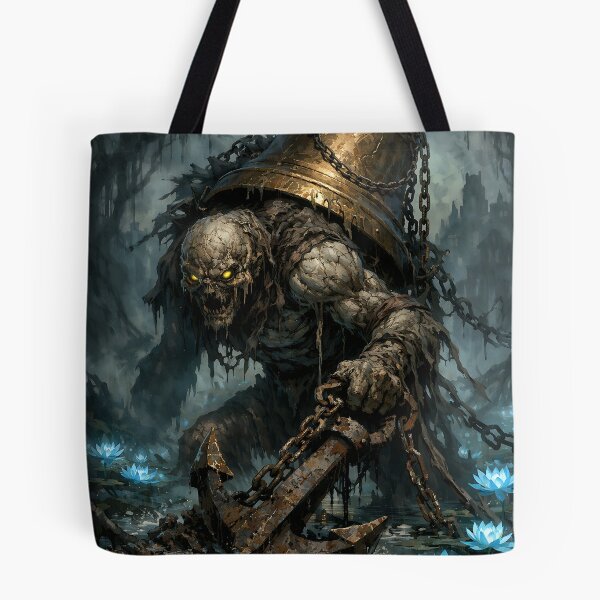 Item preview, The Bell-Bearer Giant - Soulsborne Fanart designed and sold by bapupa.