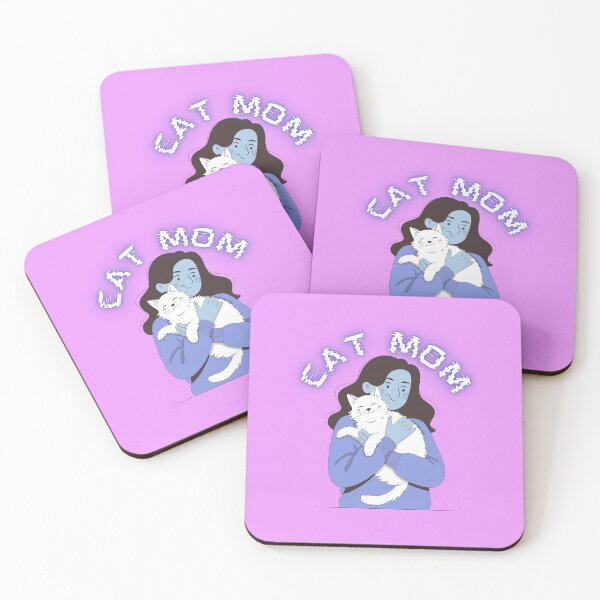 Item preview, Cat Mom Design – Cute Cat Lover Gift for Proud Cat Mothers designed and sold by COZY NEST.