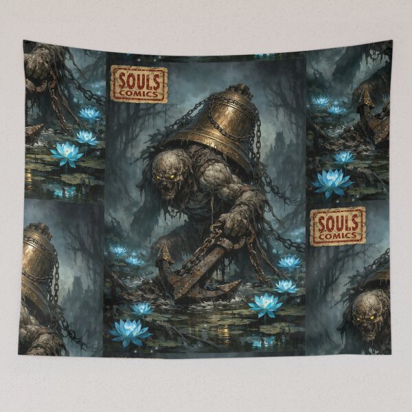Item preview, The Bell-Bearer Giant - Soulsborne Fanart designed and sold by bapupa.