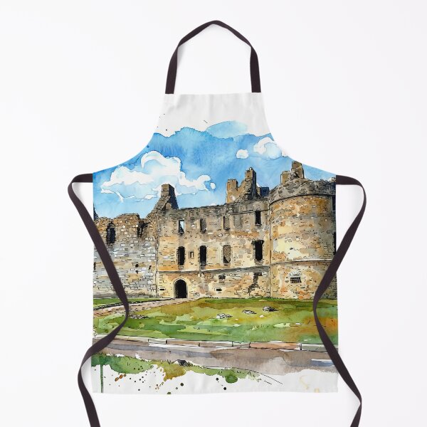 Item preview, Watercolour illustration of Balvenie Castle, Moray, Scotland designed and sold by davidelder.