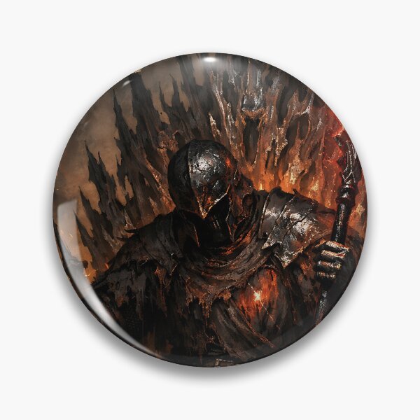 Item preview, Exiled Knight of Cinders - Soulsborne Boss Fanart designed and sold by bapupa.
